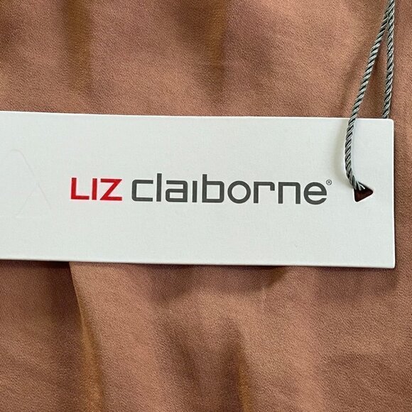 NWT Liz Claiborne Sleeveless Blouse, Women's Size XXL, Copper NEW MSRP $44 * - Picture 7 of 8